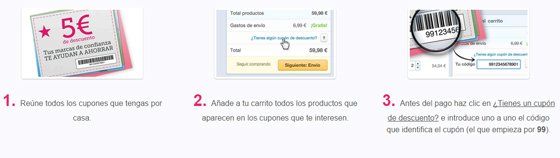 Canjear cupones descuento de Ulabox